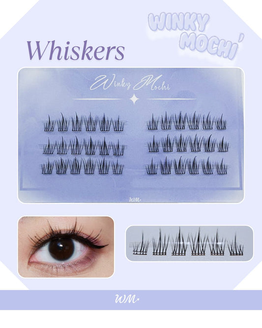 Whiskers Lash Clusters